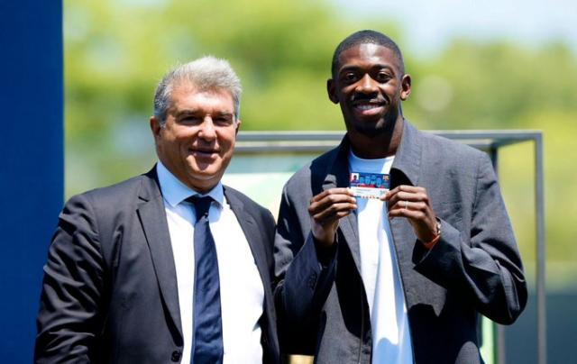 kering-巴萨“新援”正式签约 登贝莱：留队一直是第一选择